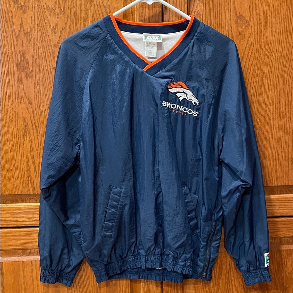 NFL Denver Broncos Blue Pullover Jacket